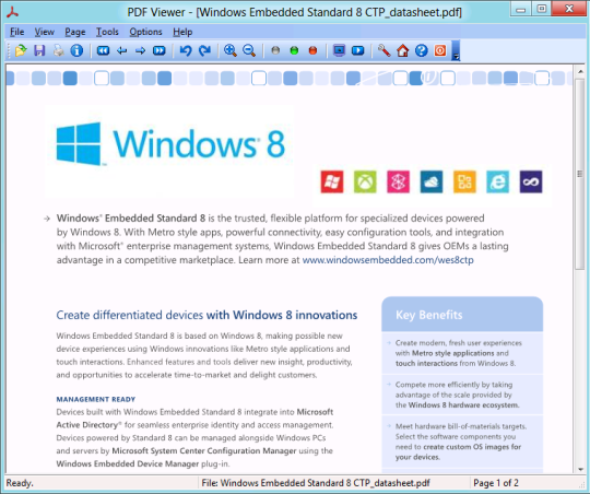 تحميل  PDF Viewer for Windows 8  مجانا