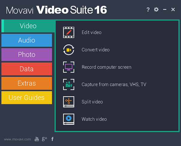 تحميل برنامج  Movavi Video Suite 14.0.0 الرائع لتحويل الفيديو وعرضها مجانا وبأحدث إصدار