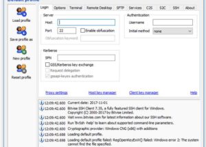 تحميل برنامج Bitvise SSH Client (Tunnelier)7.43 بأحدث إصدار 2018 مجاناً.
